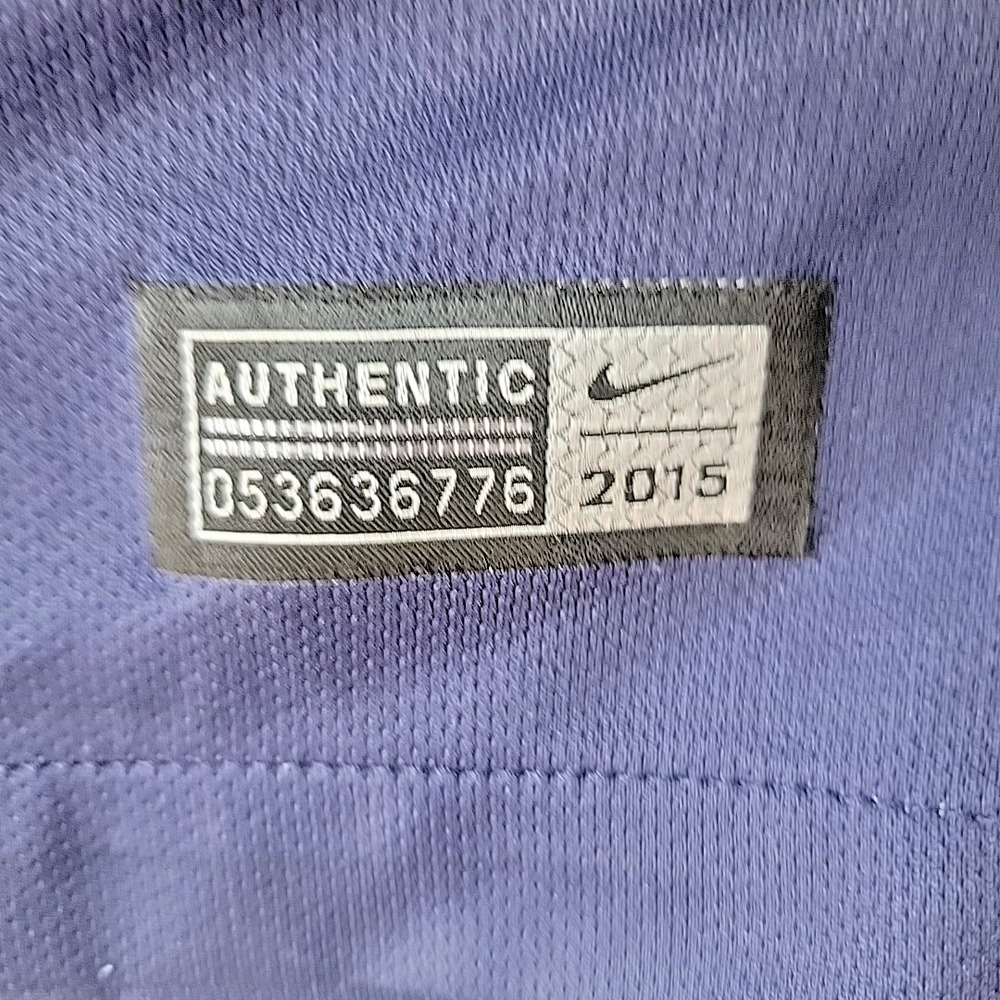 Nike Fly Emirates Jersey Women's M Medium PSG 2015 Soccer Football Navy Paris - Picture 7 of 9
